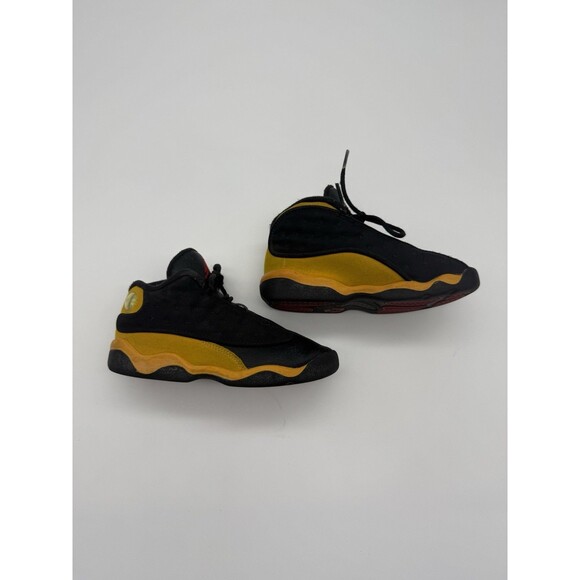 Nike Air Jordan 13 Retro BT Melo Carmelo Anthony Black Red Yellow 414581-035 10C - Picture 1 of 12